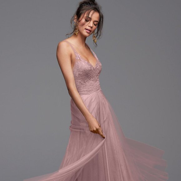 morganite bridesmaid dress Morganite Formal and Prom Dress  LIZA KAIN